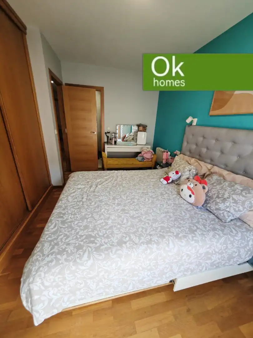 Bedroom of Flat for sale in Arteixo  with Heating, Parquet flooring and Terrace