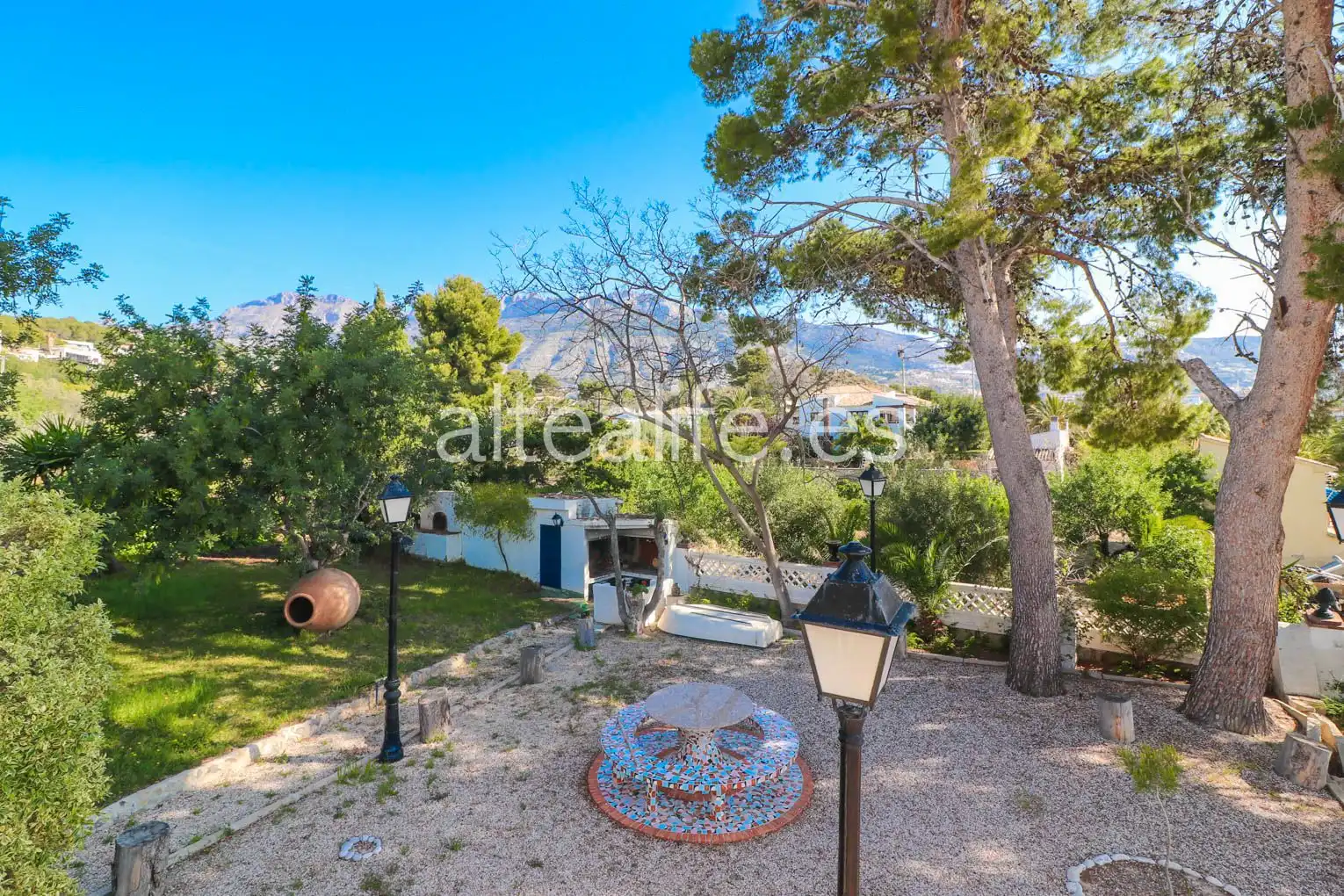 Garden of Houses for sale in Altea  with Air Conditioner, Terrace and Swimming Pool