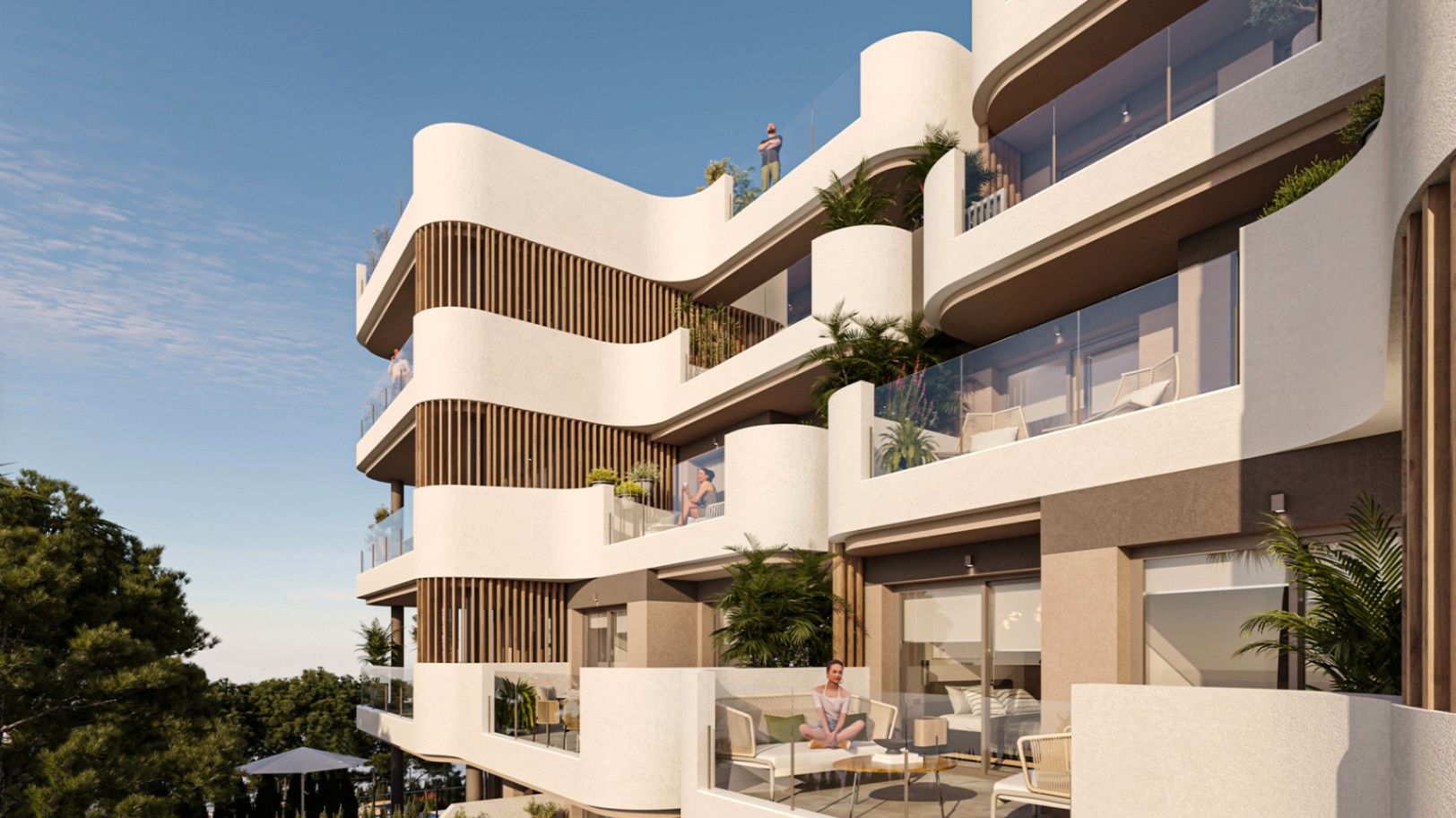 Vista exterior de Apartament en venda en Capdepera amb Jardí privat, Terrassa i Traster
