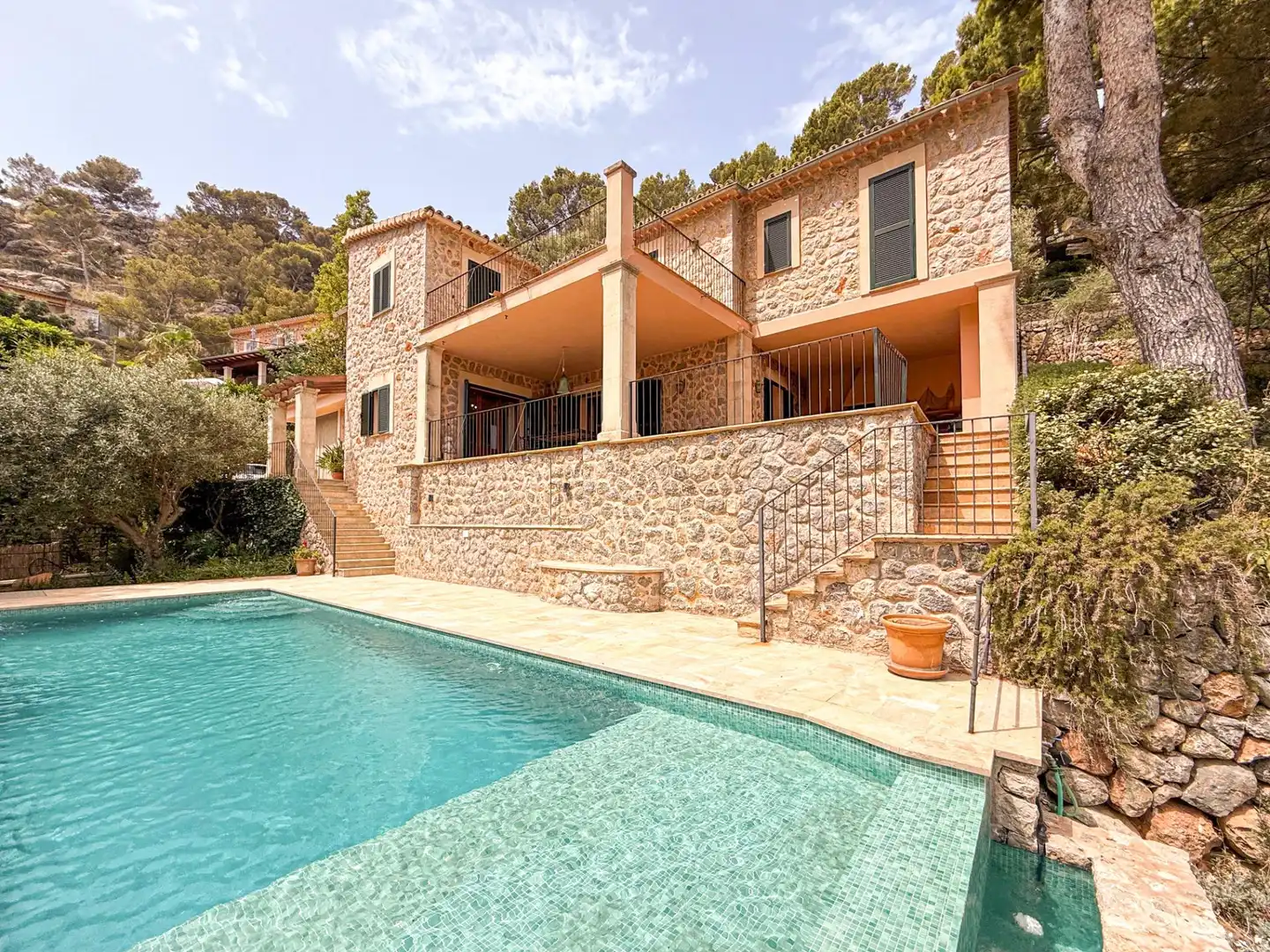Exterior view of Houses for sale in Deià  with Furnished