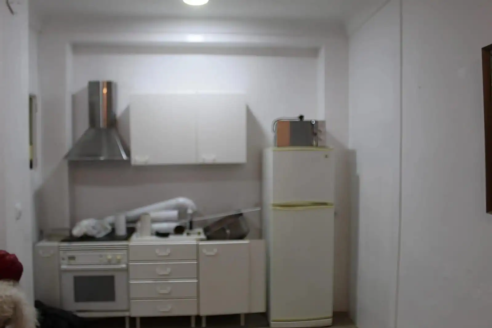 Küche von Einfamilien-Reihenhaus zum Verkauf in Fuentes de Andalucía mit Klimaanlage und Terrasse