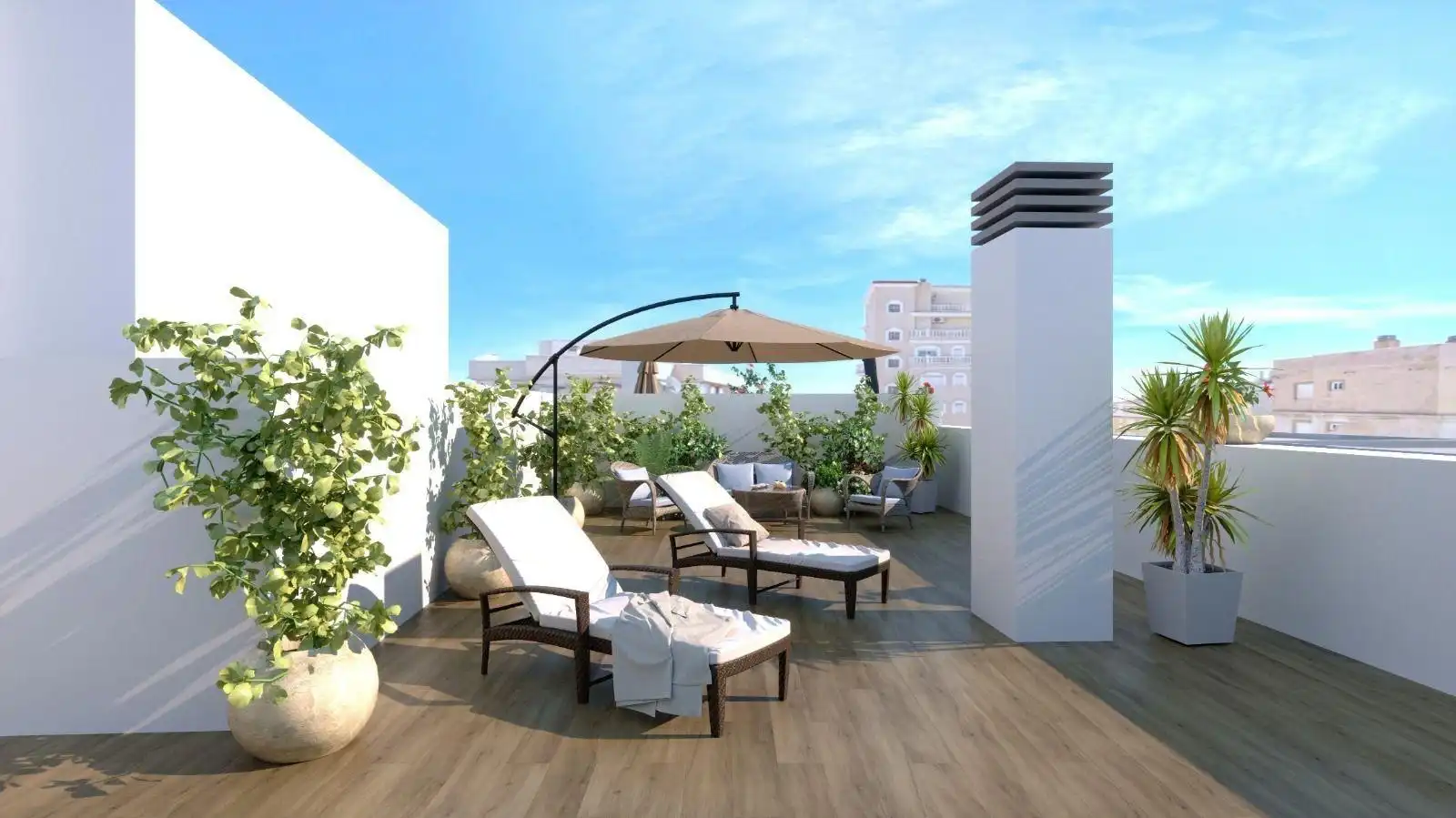 Penthouse with pool for sale in Centro, imagen 35