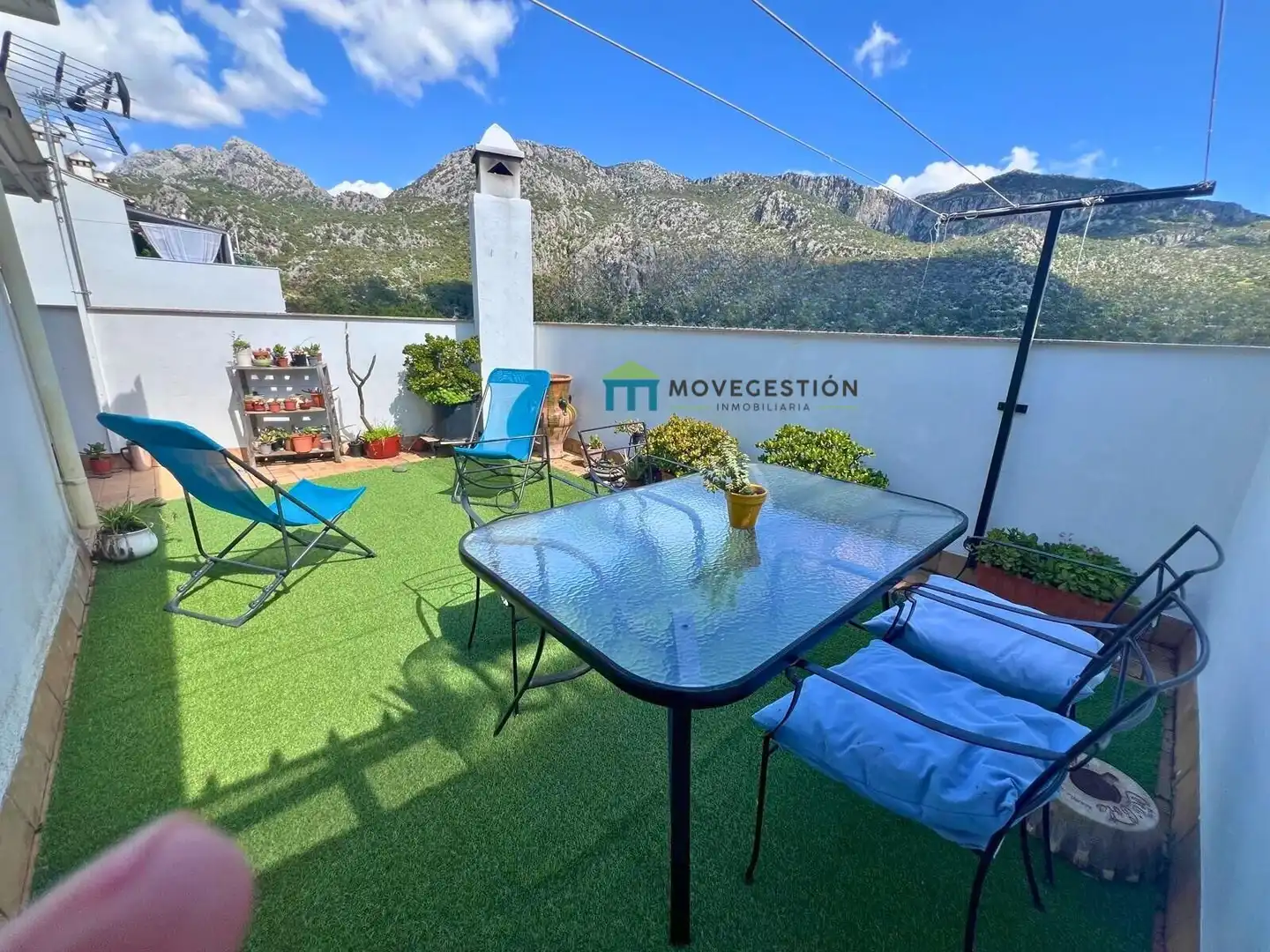 Exterior view of Houses for sale in Ubrique  with Air Conditioner and Terrace