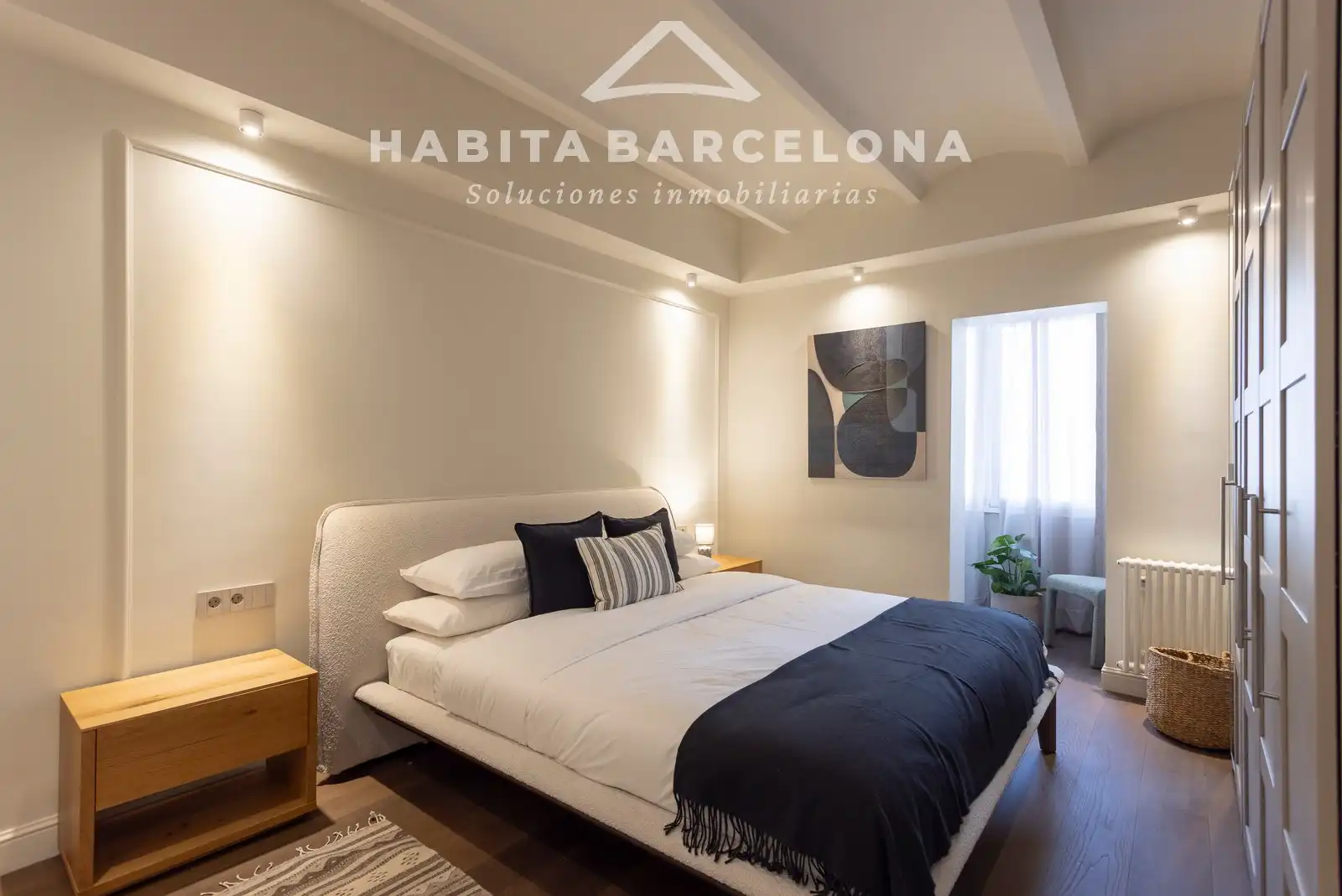 Habitación de Piso de alquiler en Barcelona con Aire acondicionado, Calefacción y Parquet