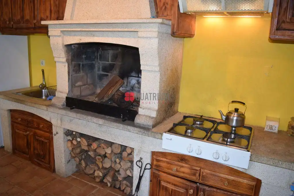 Cocina de Casa o chalet en venta en A Estrada  con Jardín privado y Piscina