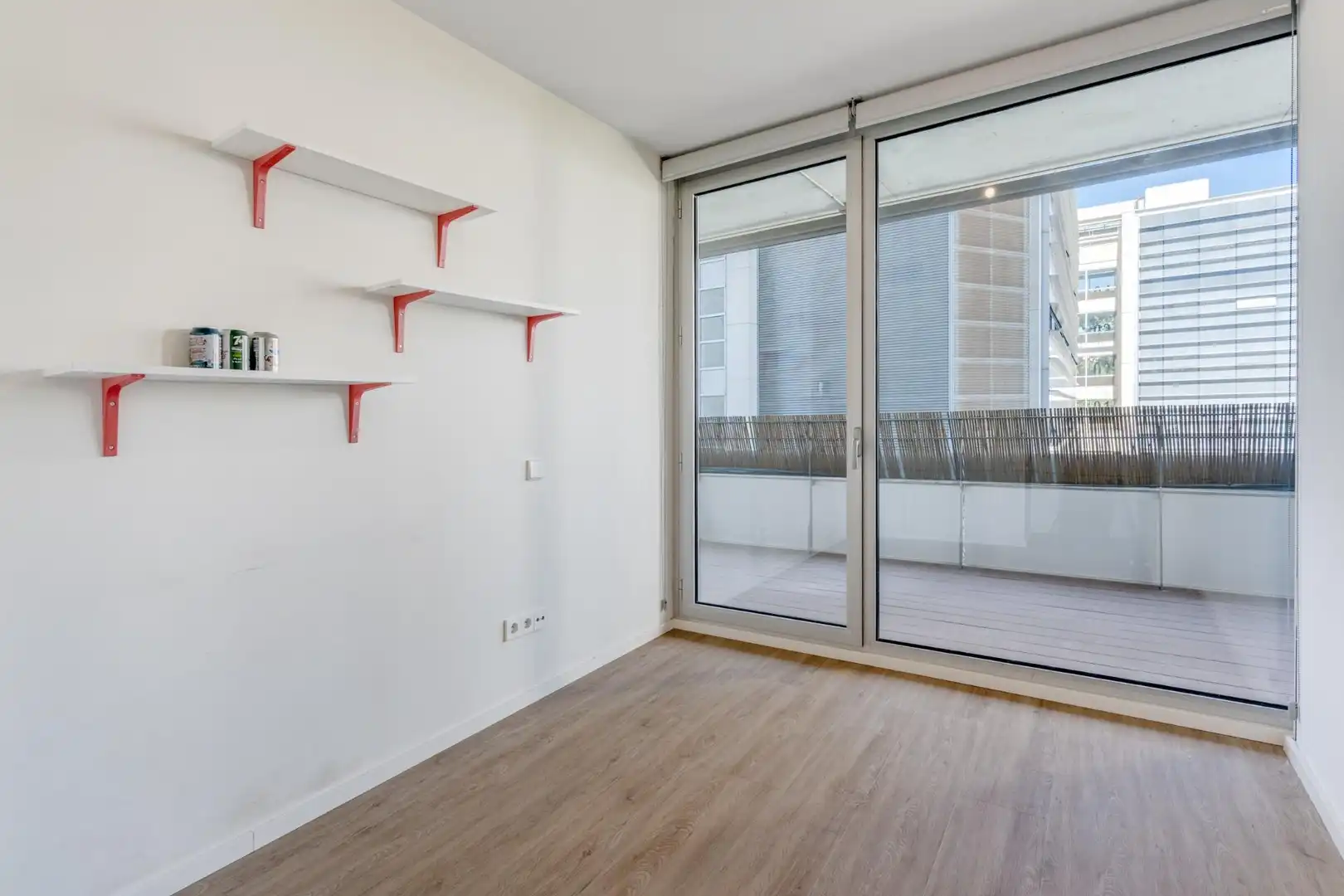Balcony of Flat for rent in Barcelona  with Air Conditioner, Heating and Parquet flooring