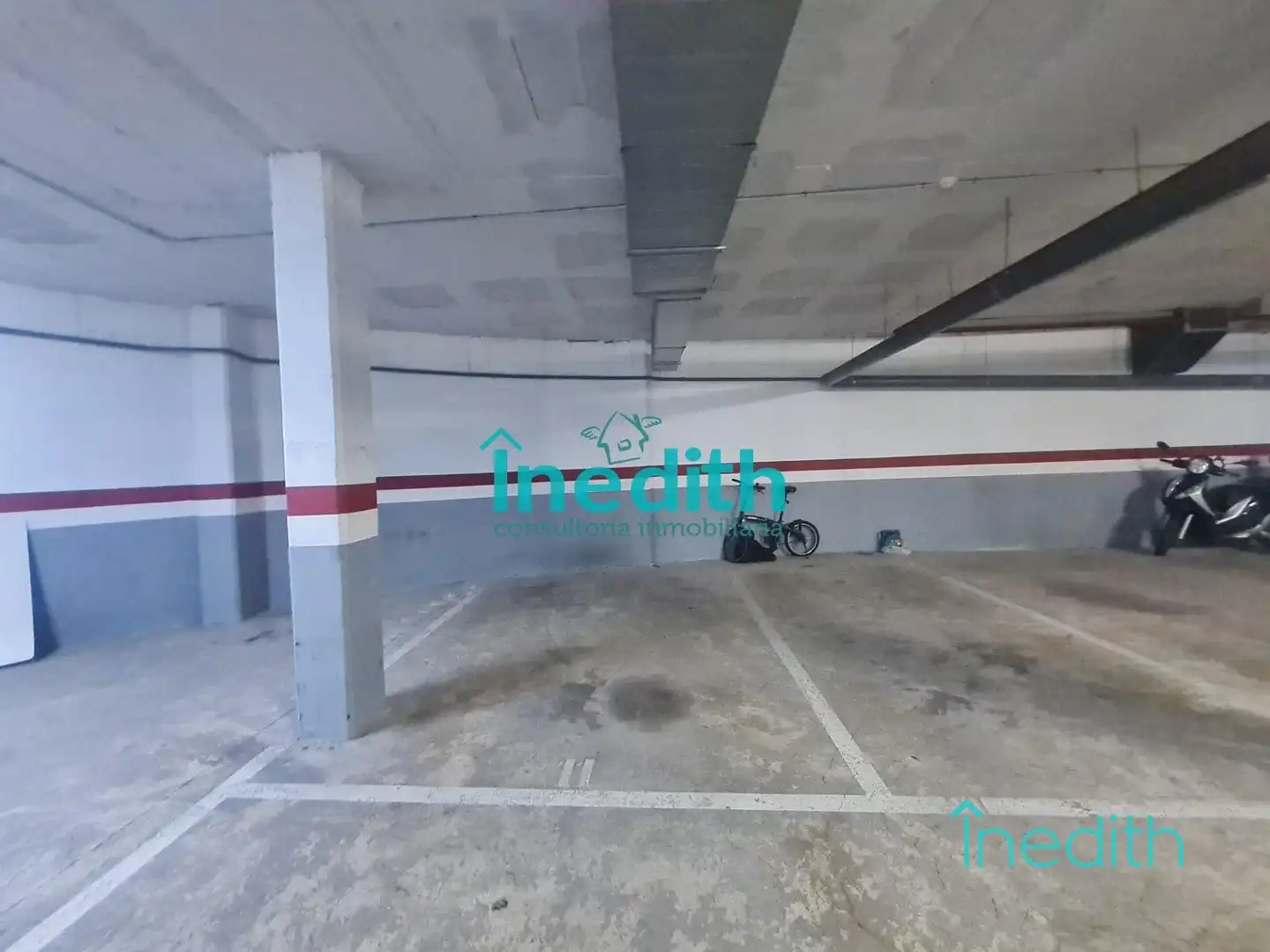 Parking of Flat for sale in Castelldefels  with Air Conditioner, Heating and Private garden