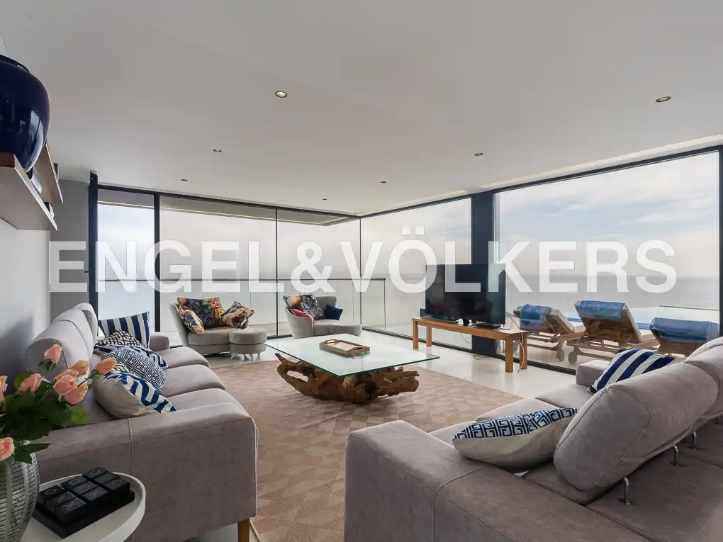 Sala de estar de Casa o chalet en venta en Cullera con Aire acondicionado, Calefacción y Jardín privado