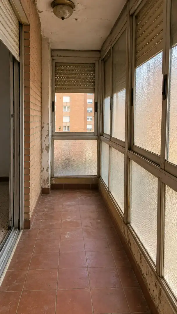 Balcony of Flat for sale in Cruz de Humilladero