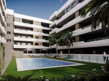Apartament amb piscina en venda a Carretera Elche-Santa Pola