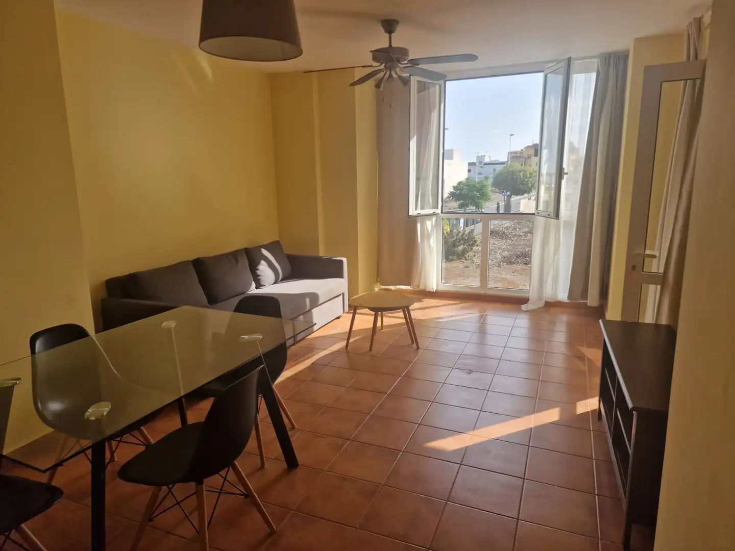 Sala d'estar de Pis en venda en San Isidro