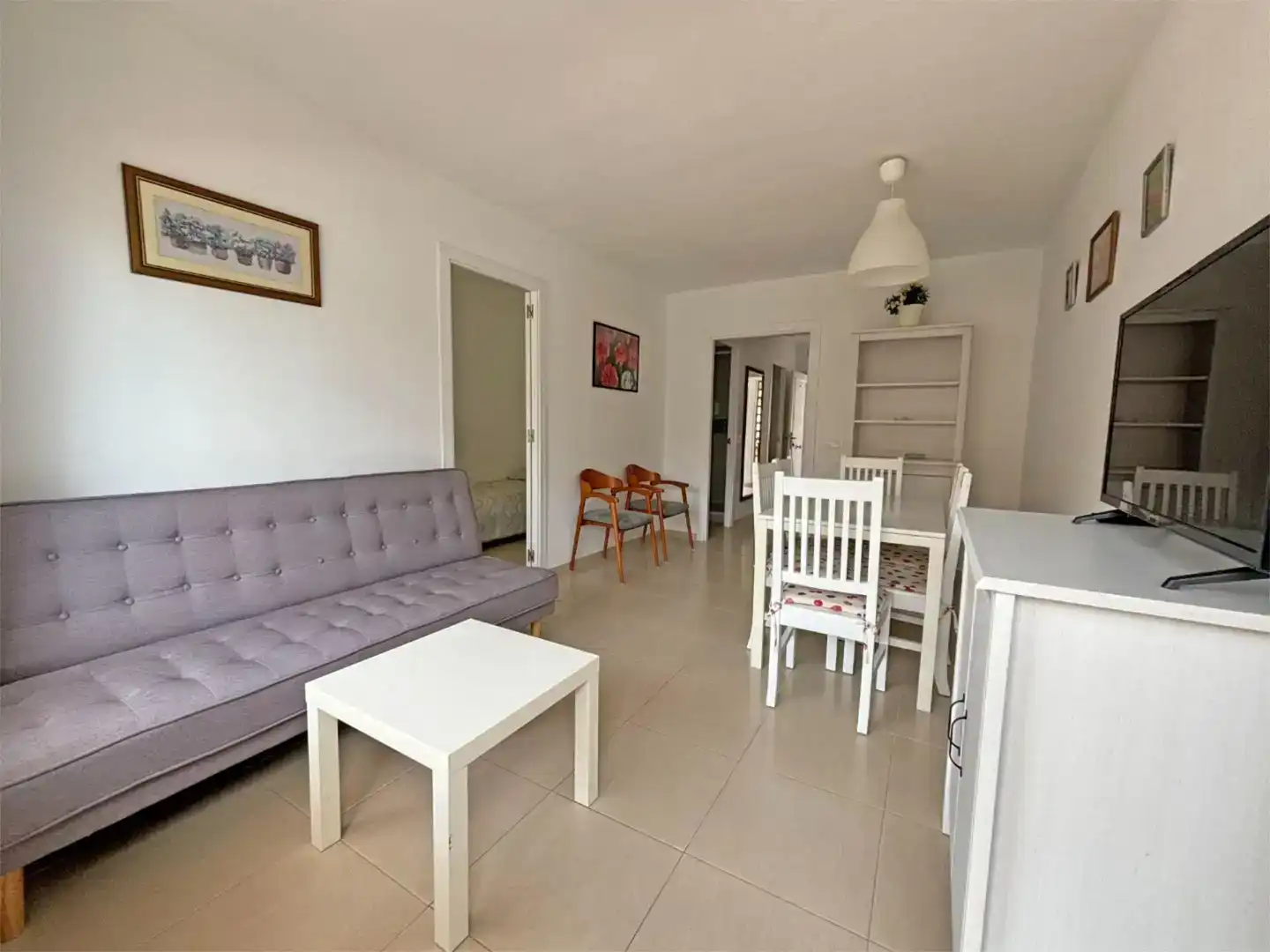 Wohnzimmer von Wohnungen zur Miete in Peñíscola / Peníscola mit Balkon