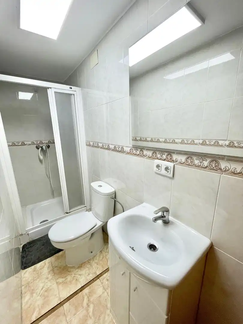 Bany de Pis de lloguer en Granada amb Terrassa, Moblat i Balcó