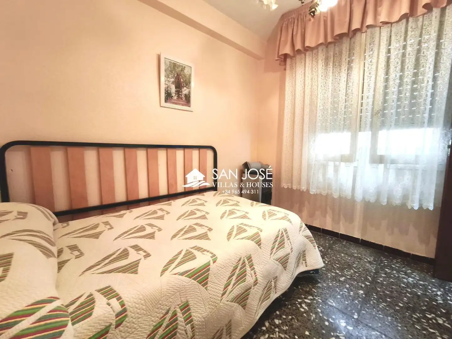 Bedroom of Flat for sale in Aspe  with Furnished and Balcony