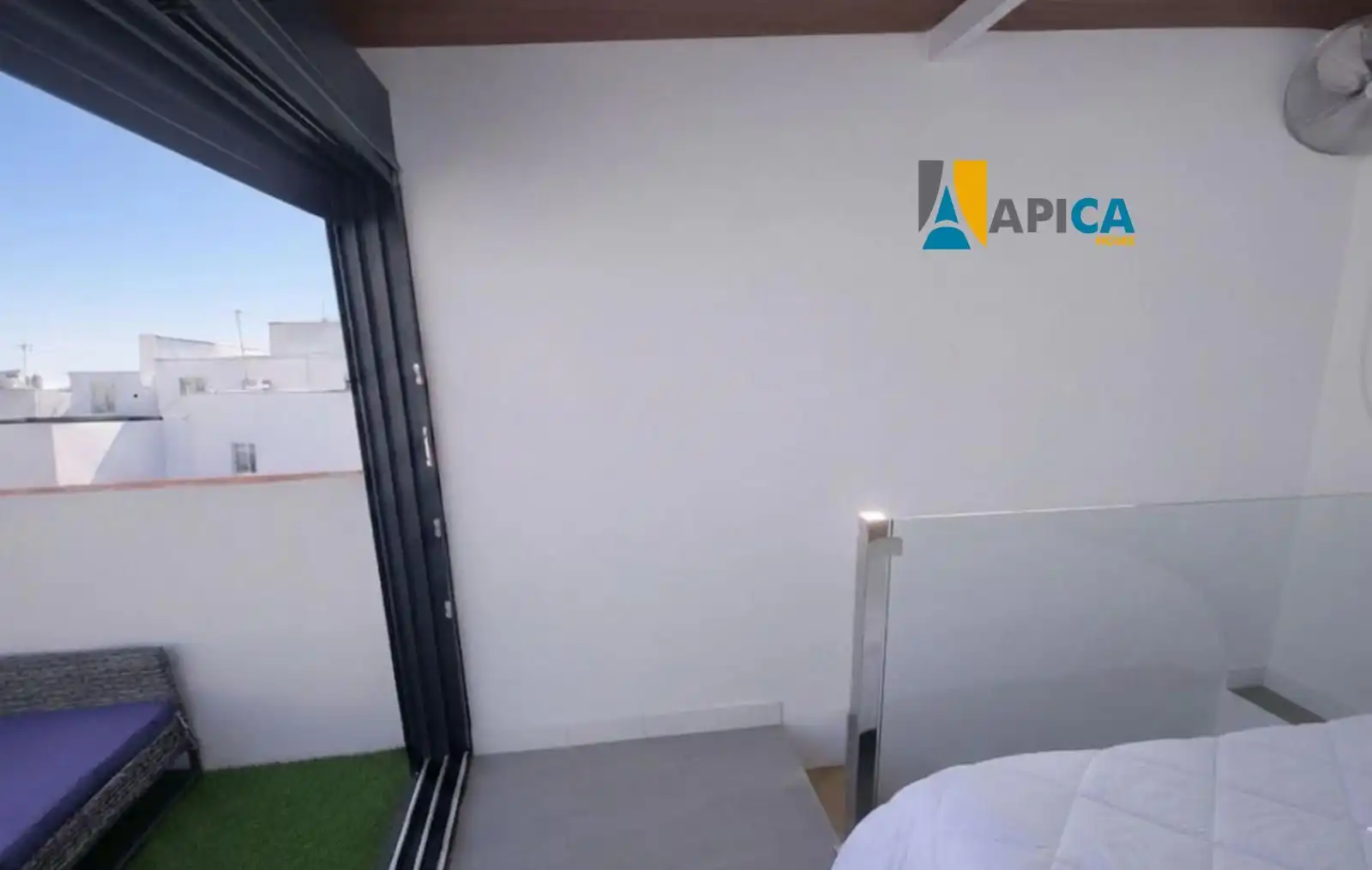 Balcony of Houses for sale in Conil de la Frontera  with Air Conditioner, Terrace and Furnished