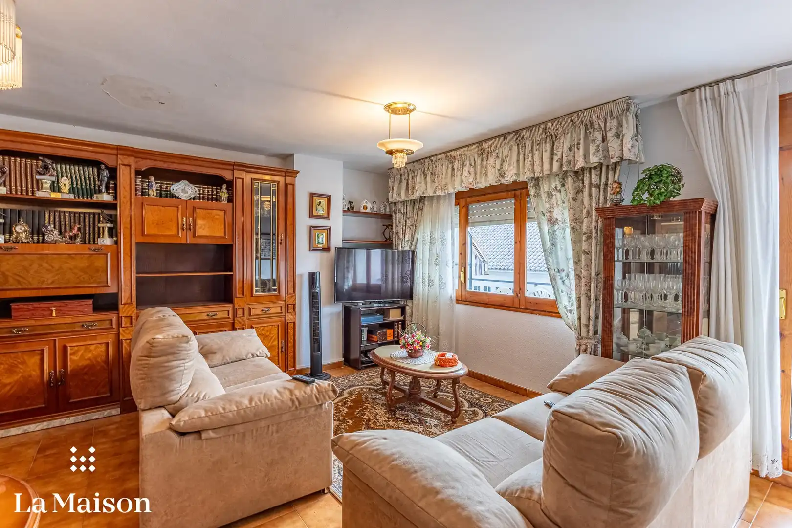 Sala de estar de Casa o chalet en venta en Zona alta 