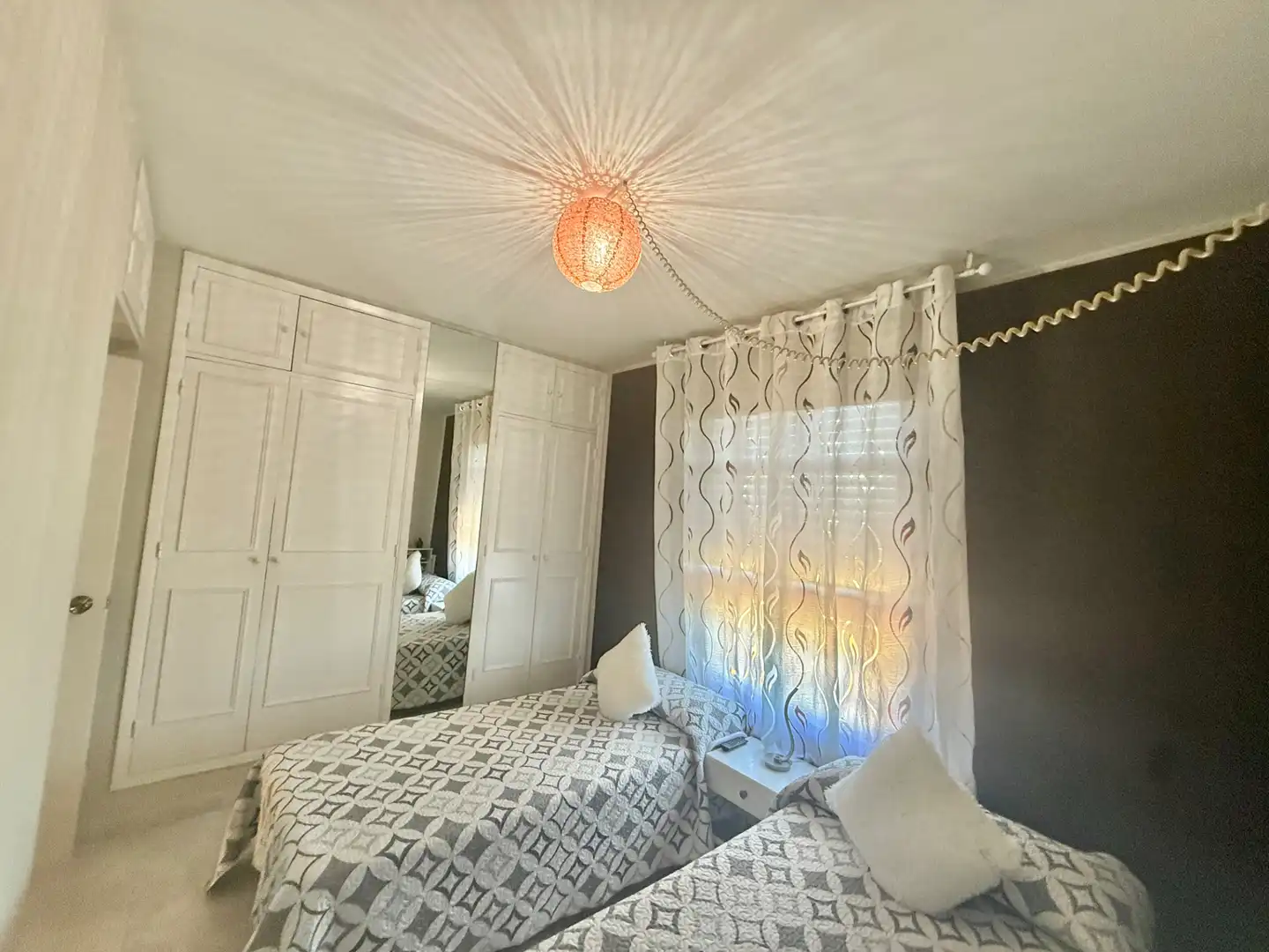 Bedroom of Flat for sale in Madrid  with Heating, Terrace and Furnished