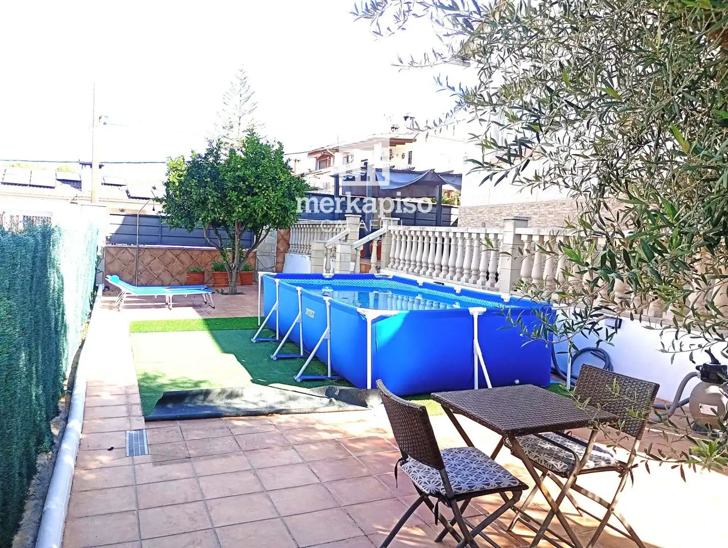 Piscina de Casa adosada en venta en Cunit Residencial