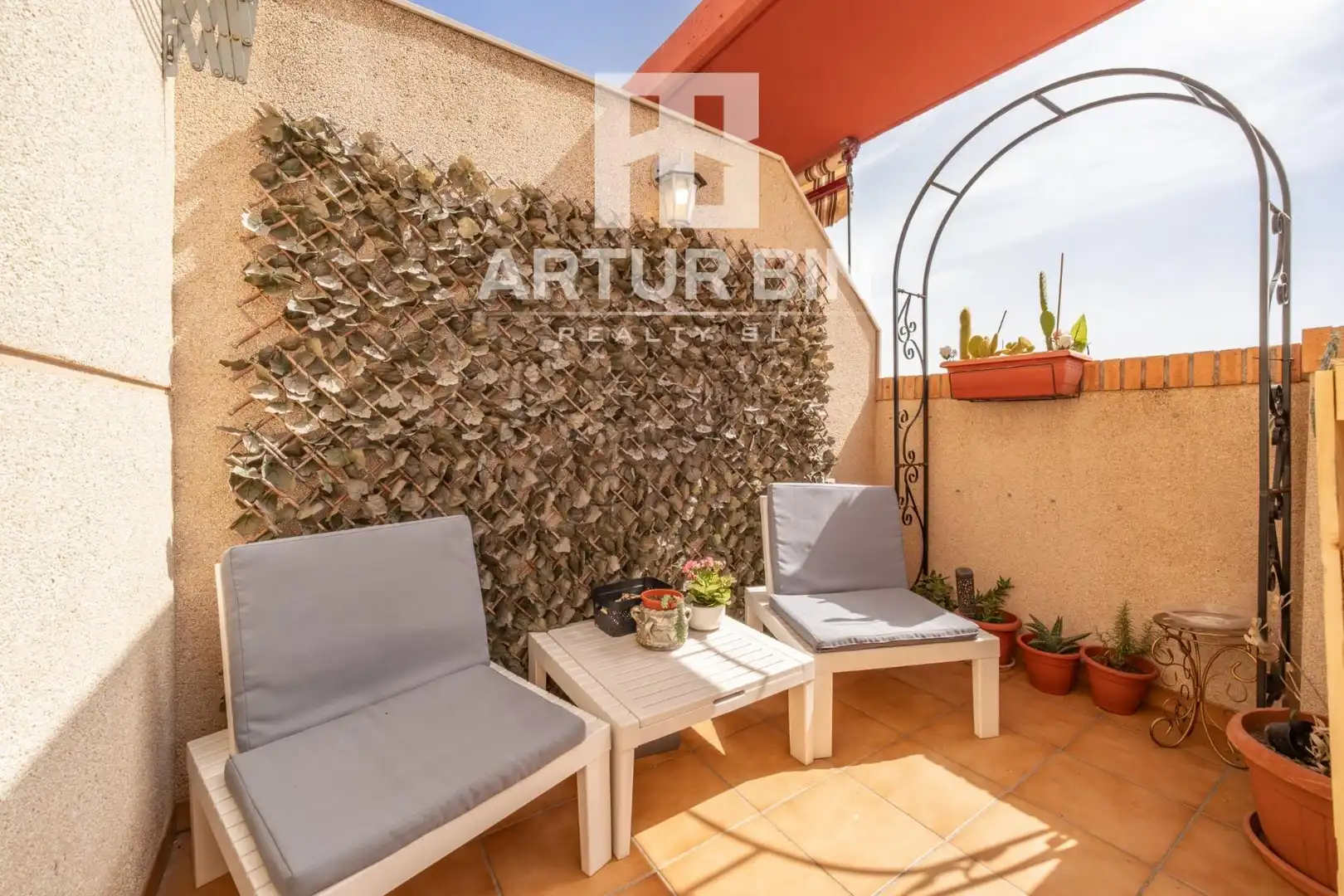 Terraza de Ático en venta en Valencia con Calefacción, Jardín privado y Terraza