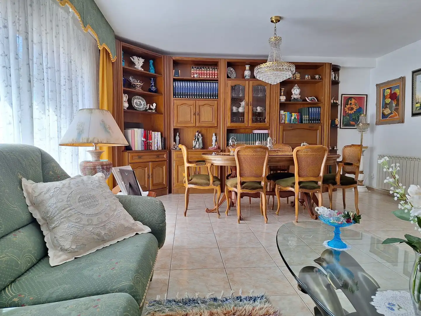 Sala d'estar de Casa o xalet en venda en Reus amb Calefacció, Jardí privat i Terrassa