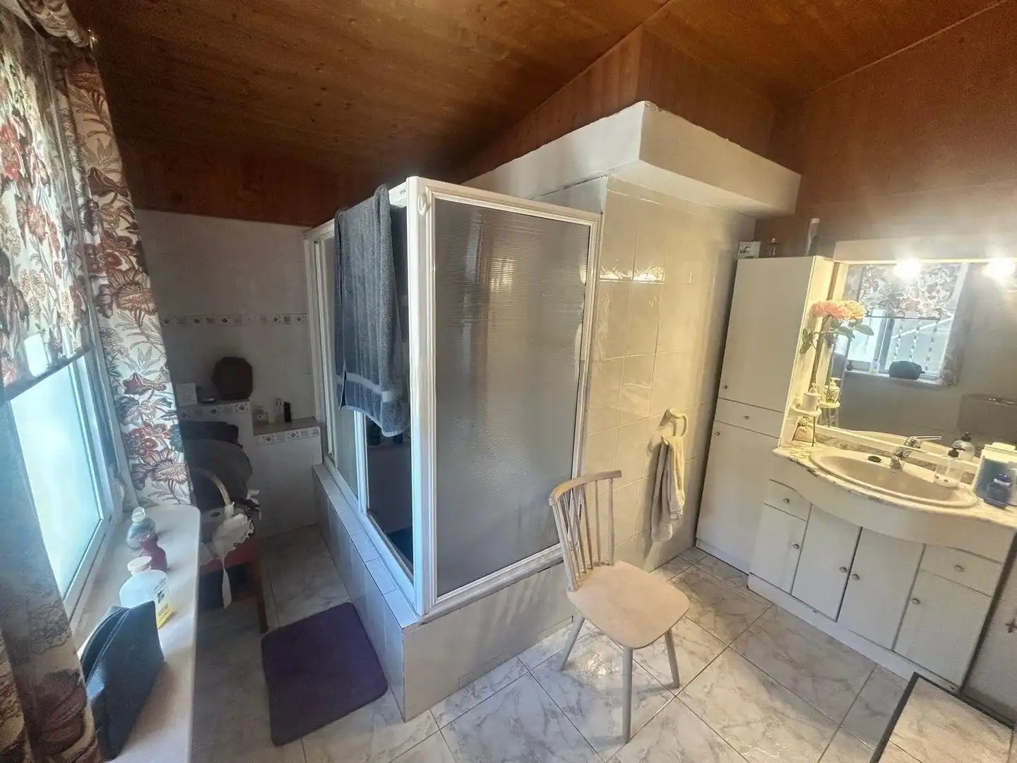 Badezimmer von Haus oder Chalet zum Verkauf in Busot mit Klimaanlage, Privatgarten und Terrasse