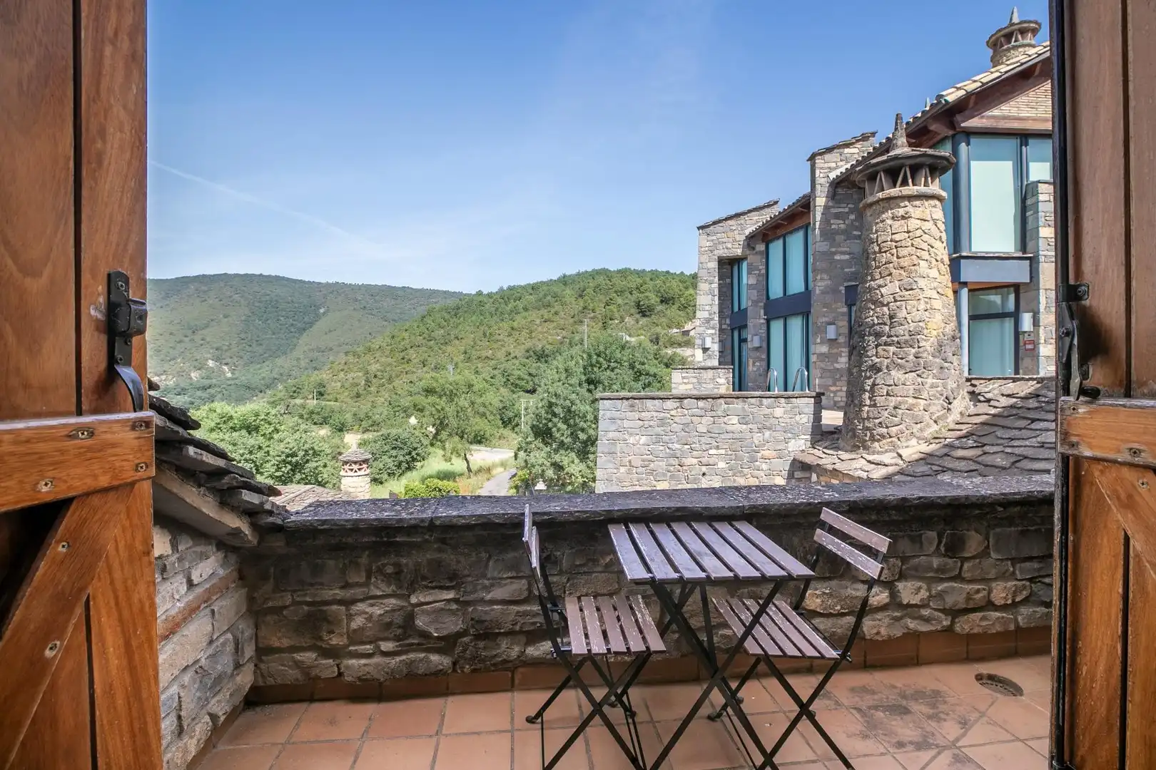 Terrassa de Casa o xalet en venda en Boltaña amb Calefacció, Terrassa i Moblat