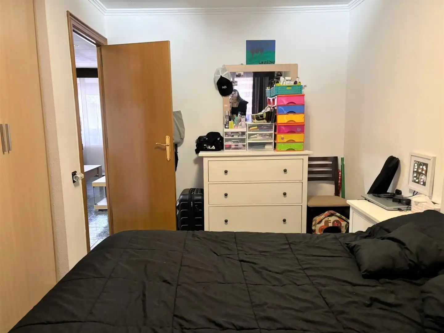Schlafzimmer von Wohnung zum Verkauf in Terrassa mit Klimaanlage und Heizung
