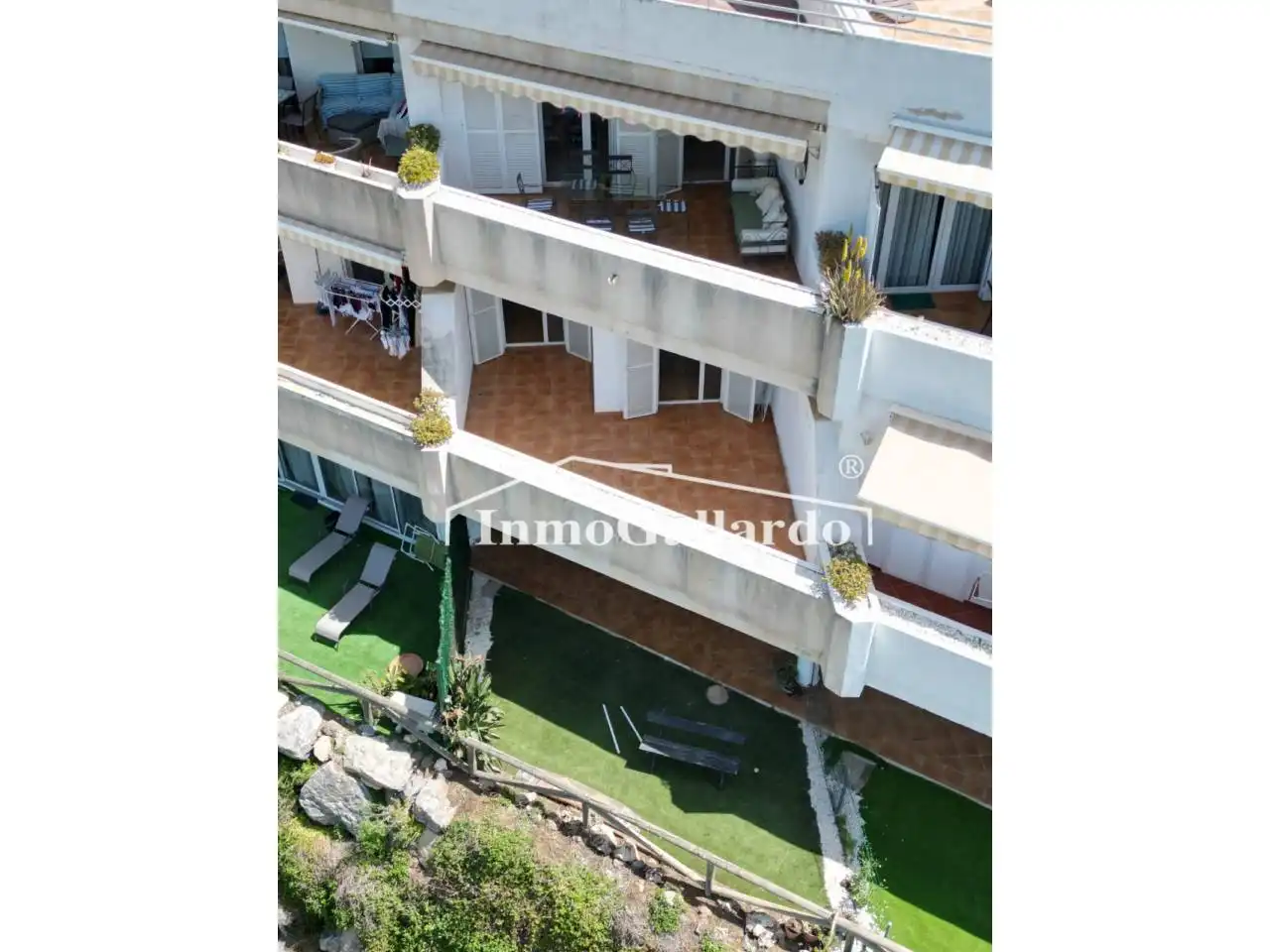 Terrasse von Haus oder Chalet zum Verkauf in Rincón de la Victoria mit Klimaanlage, Heizung und Privatgarten