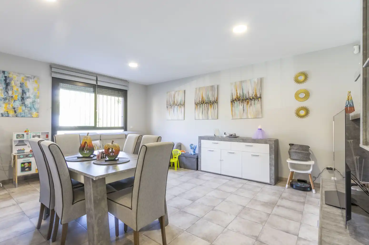 Dining room of Flat for sale in Náquera  with Community pool