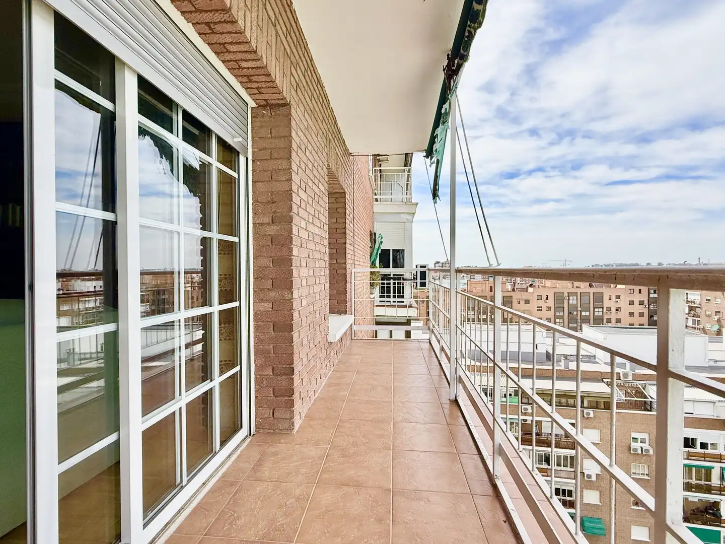 Terrace of Flat for sale in Madrid  with Heating, Parquet flooring and Terrace