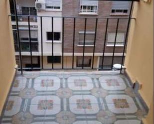 Balcony of Flat to rent in  Valencia Capital  with Balcony