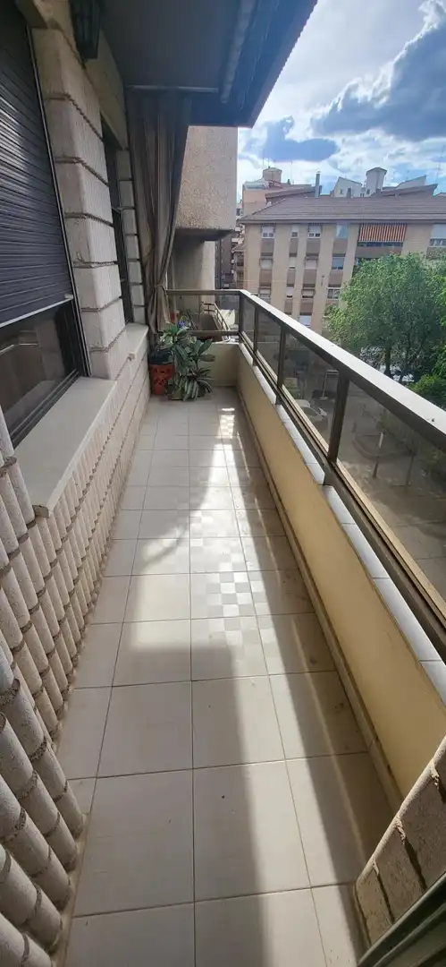 Balcony of Flat for rent in Albacete  with Heating, Furnished and Balcony