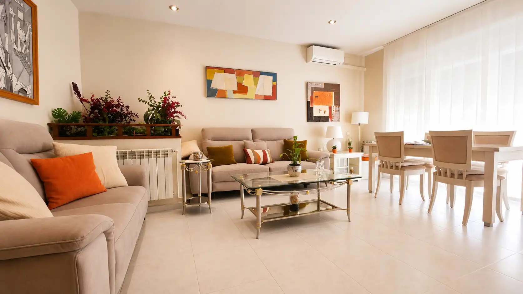 Sala de estar de Casa o chalet en venta en Sabadell con Aire acondicionado, Calefacción y Terraza