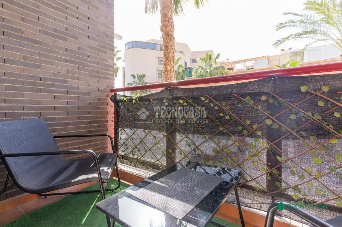 Terrace of Flat for sale in Roquetas de Mar  with Furnished and Balcony