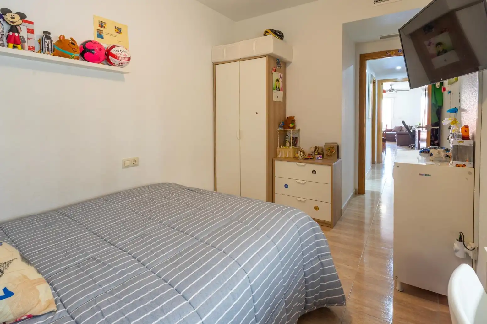 Schlafzimmer von Wohnung zum Verkauf in Archena mit Klimaanlage, Heizung und Abstellraum