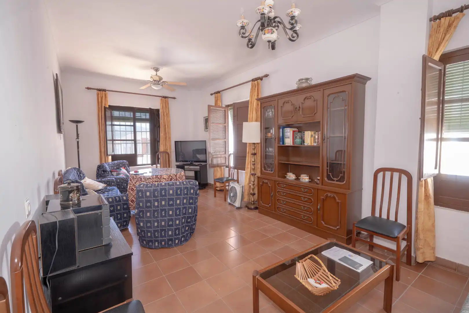 Living room of Attic for sale in Ugíjar  with Terrace, Furnished and Balcony