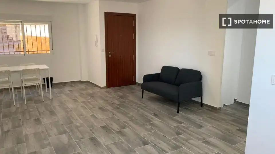 Wohnzimmer von Wohnung zur Miete in Serra mit Klimaanlage, Heizung und Möbliert