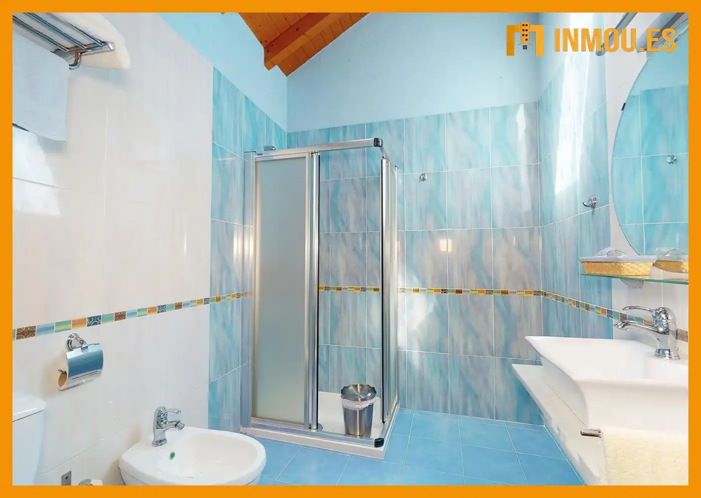 Badezimmer von Haus oder Chalet zum Verkauf in O Irixo mit Heizung