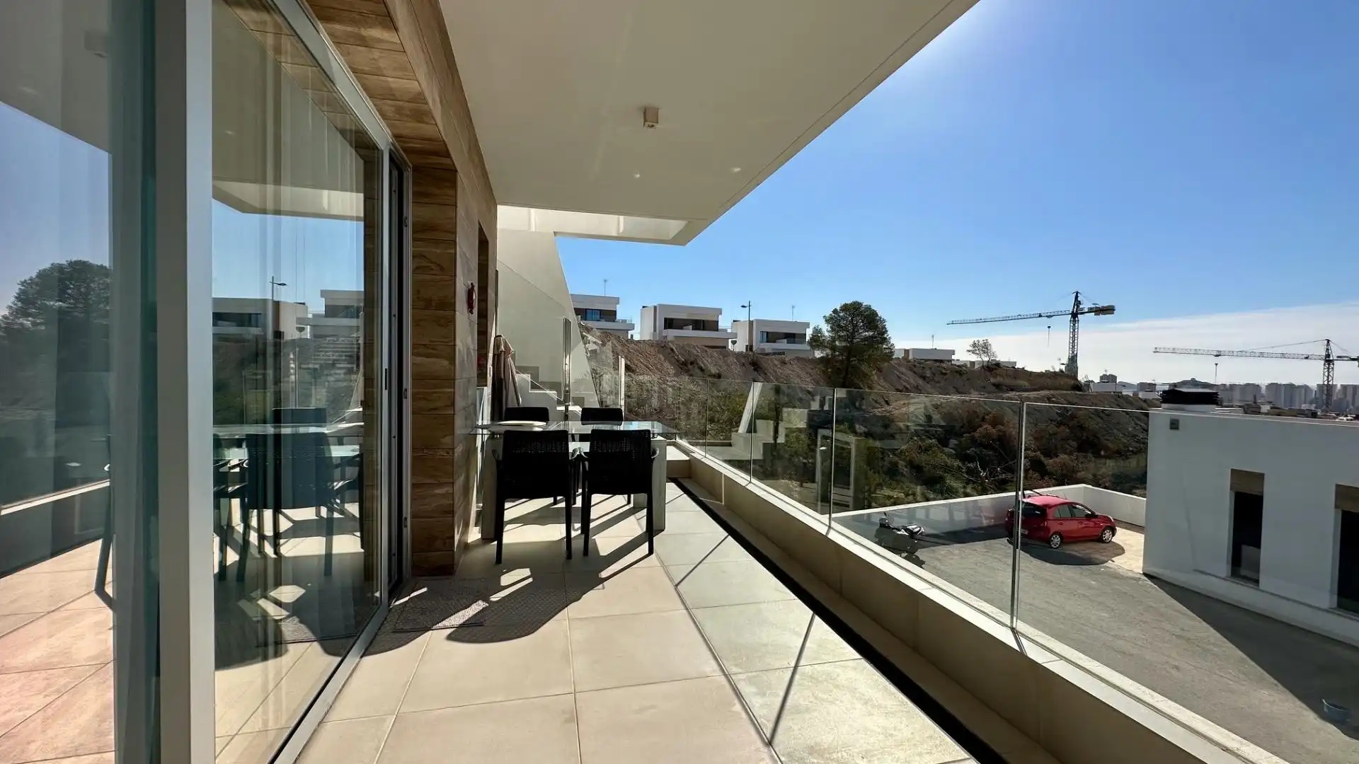 Terraza de Ático de alquiler en Finestrat con Aire acondicionado, Calefacción y Terraza