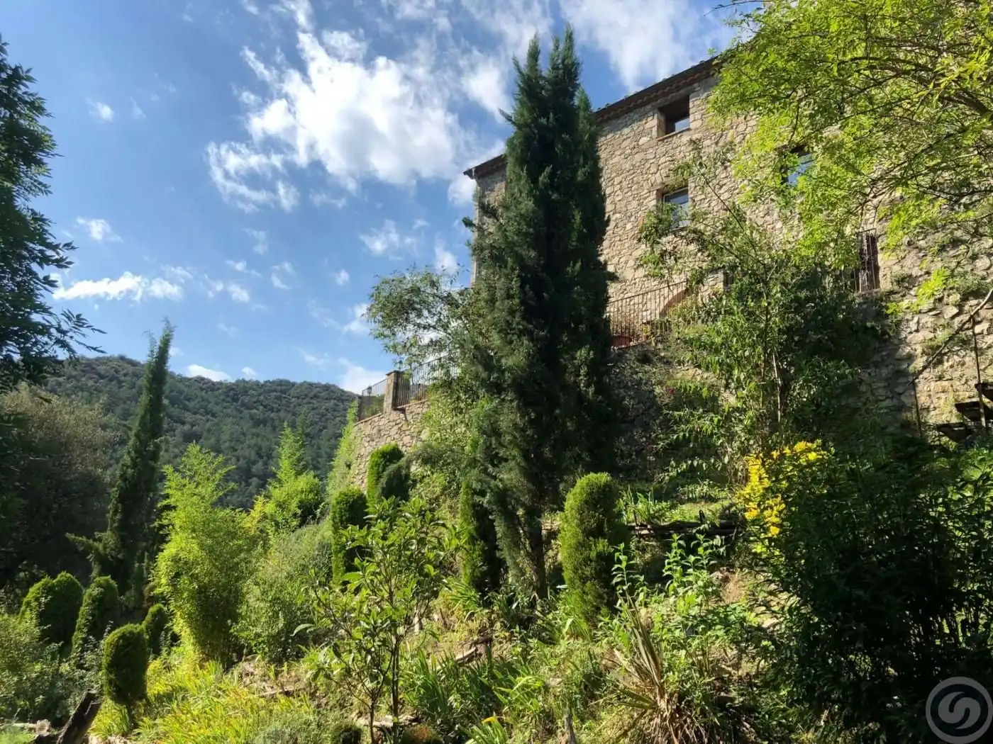Exterior view of Houses for sale in La Vall de Bianya  with Heating, Terrace and Storage room