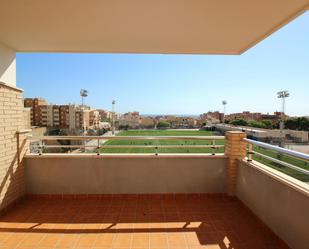 Terrace of Flat to rent in  Almería Capital  with Air Conditioner and Terrace