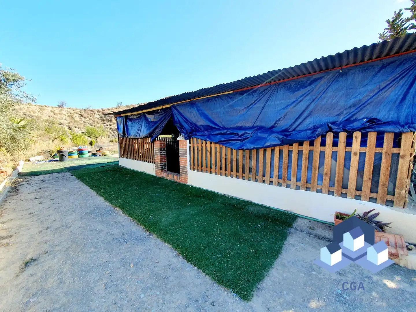 Exterior view of Houses for sale in Lorca  with Air Conditioner, Terrace and Storage room