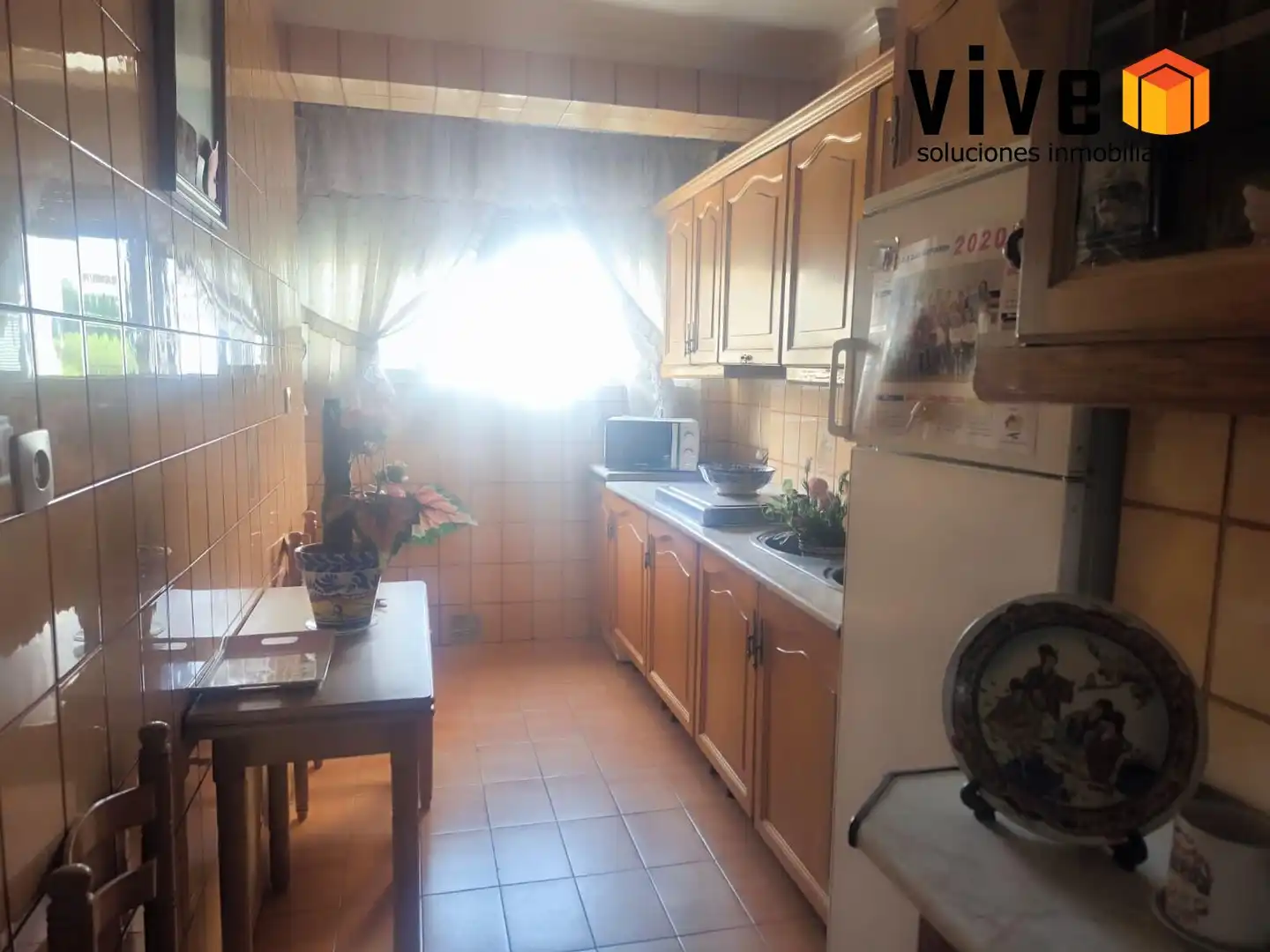 Kitchen of Flat for sale in Sevilla  with Air Conditioner, Terrace and Furnished