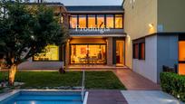 Exterior view of House or chalet for sale in Sant Cugat del Vallès  with Air Conditioner, Heating and Terrace