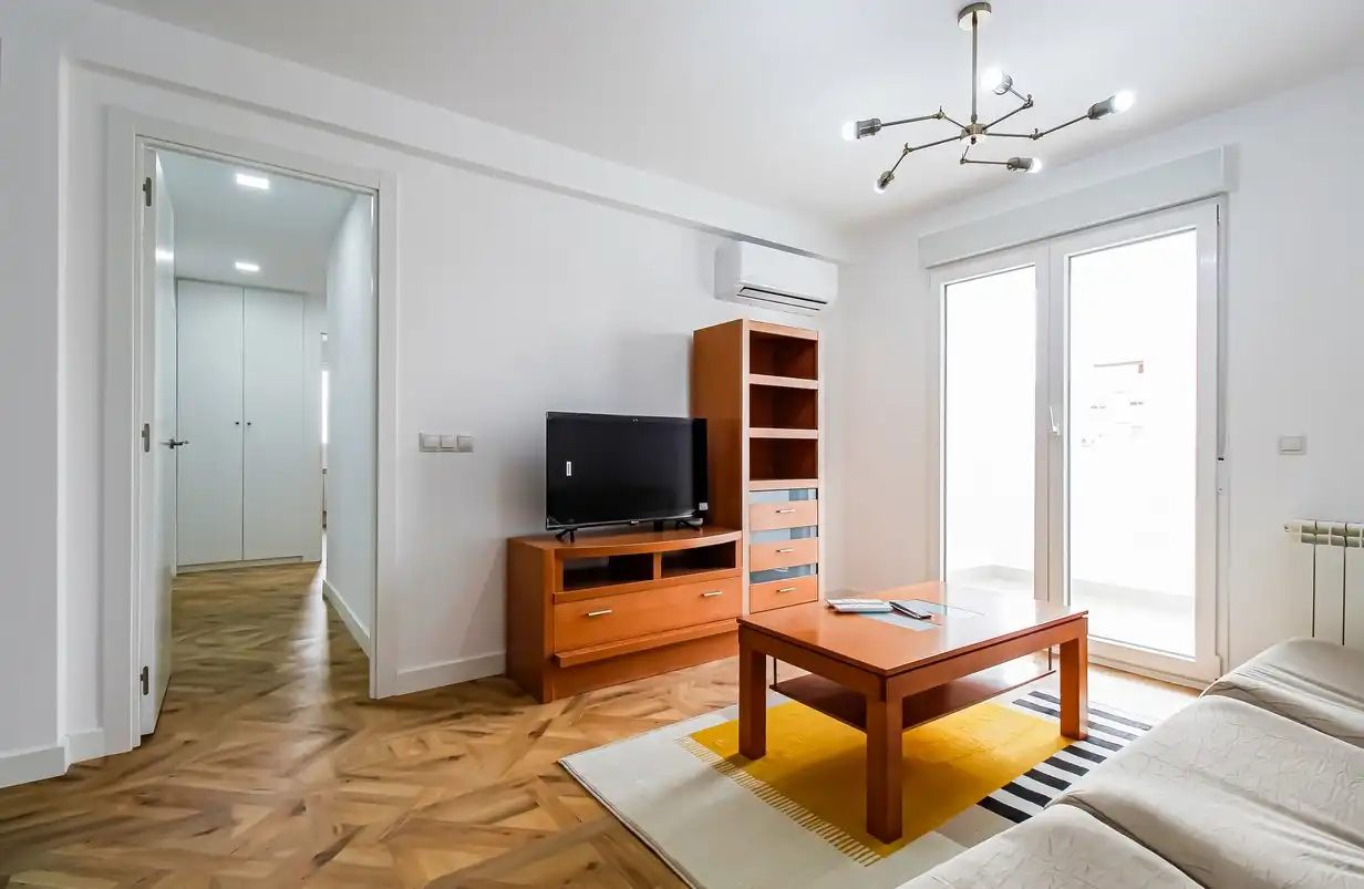 Living room of Flat for sale in Madrid  with Air Conditioner, Heating and Terrace