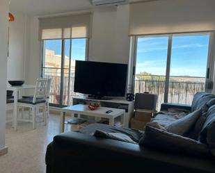 Sala d'estar de Dúplex de lloguer en Vilamarxant amb Aire condicionat, Terrassa i Traster