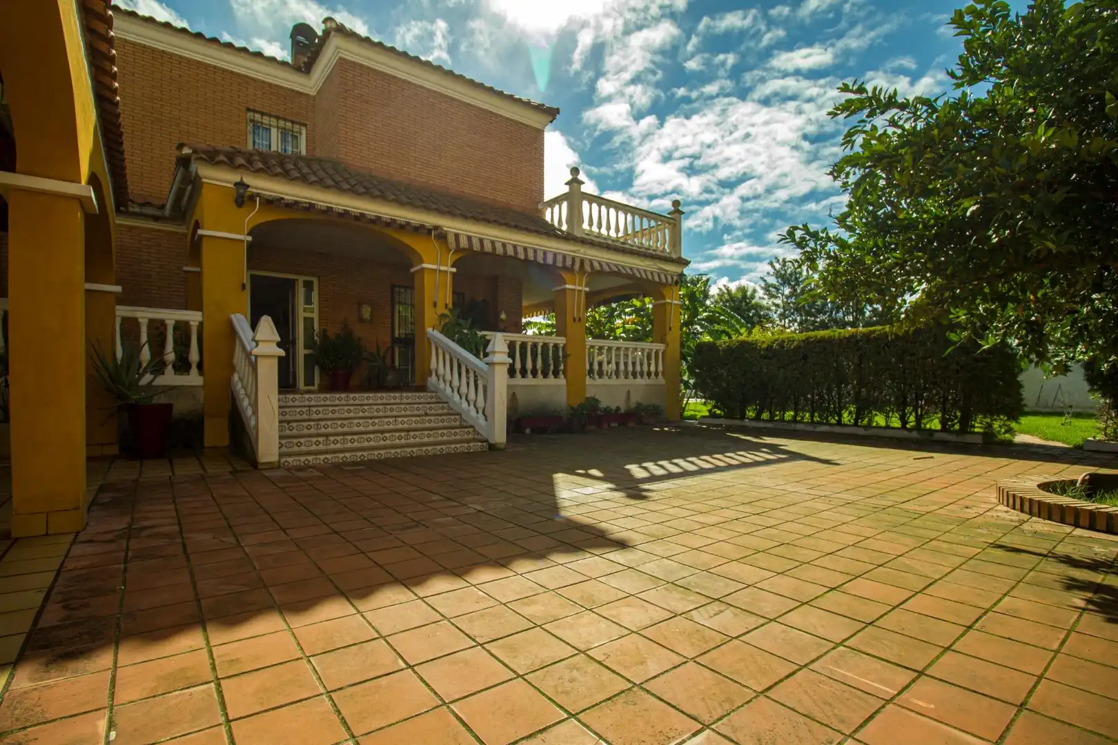 Jardí de Casa o xalet en venda en Badajoz amb Aire condicionat, Jardí privat i Terrassa