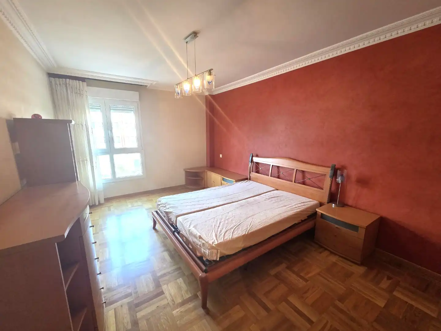 Bedroom of Flat for sale in Burgos  with Heating, Terrace and Storage room