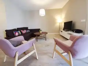 Sala d'estar de Àtic en venda en Marbella amb Aire condicionat, Calefacció i Terrassa