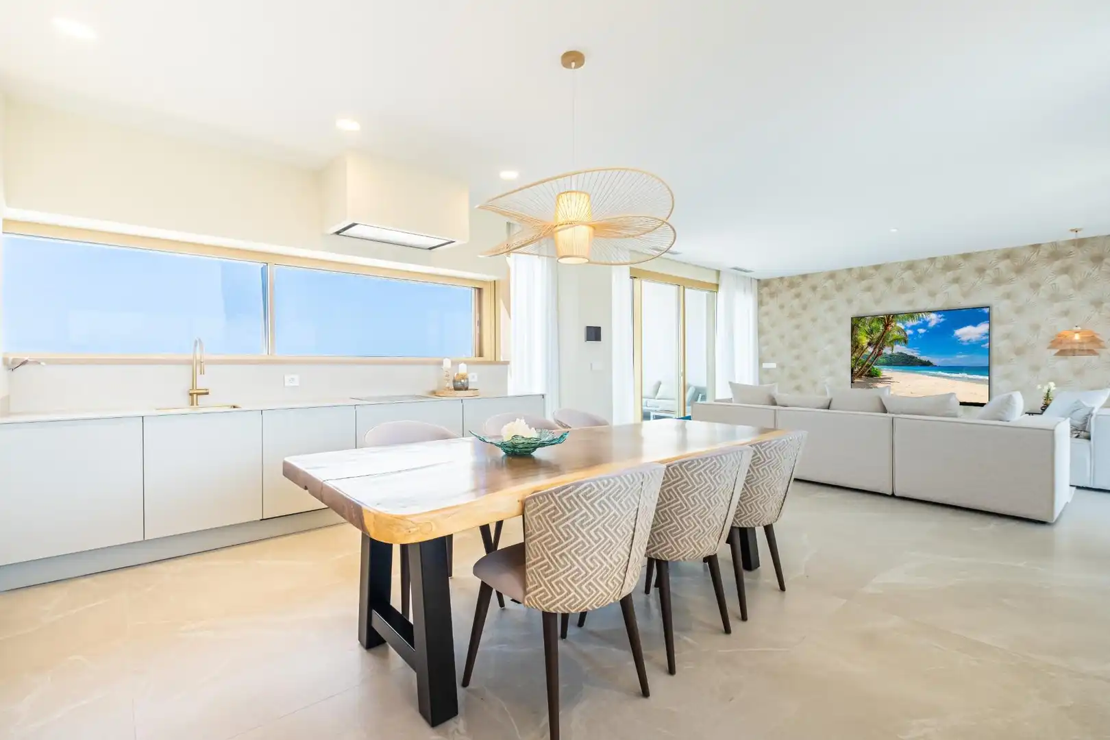 Comedor de Ático en venta en Benidorm con Aire acondicionado, Jardín privado y Terraza